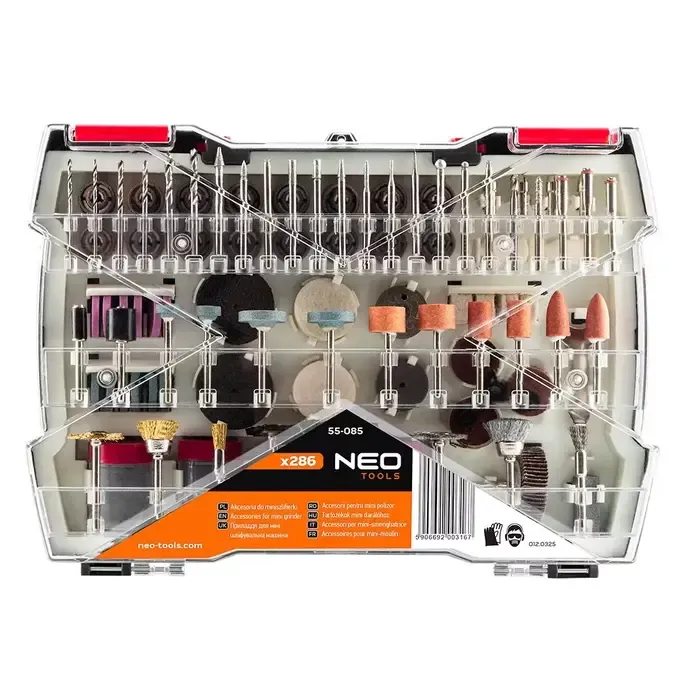 Graphite Multitool Accessoires set 286 Delig