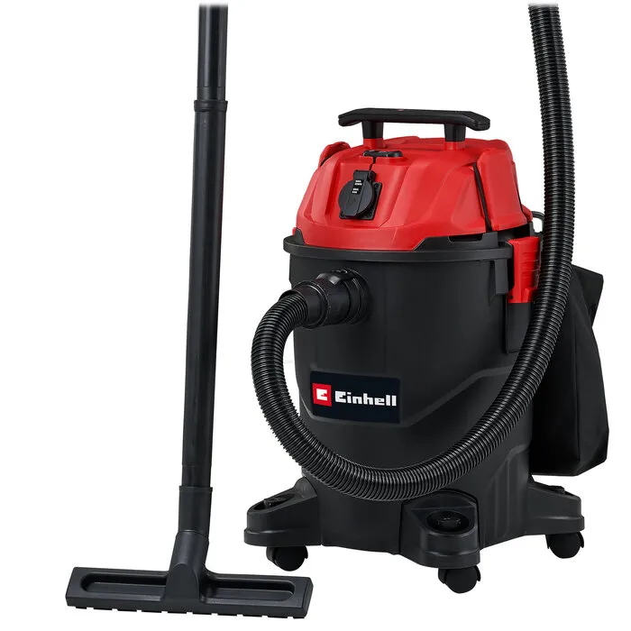 Einhell Gereedschap Einhell TC-VC 2555 A – Nat-/Droogzuiger – 25L – 850W – Met stopcontactfunctie
