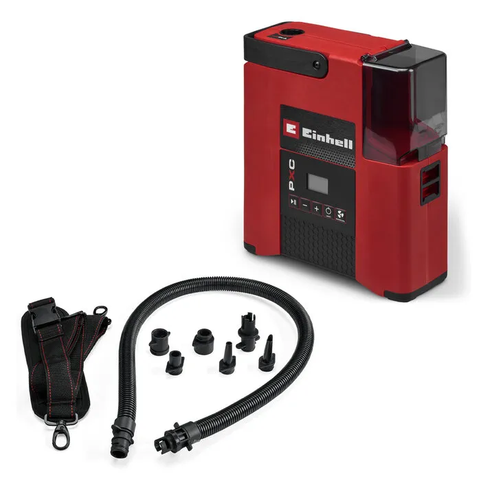 Einhell Gereedschap Einhell SUPPERO 18/380 – Accu SUP Pomp / Compressor – Power X-Change