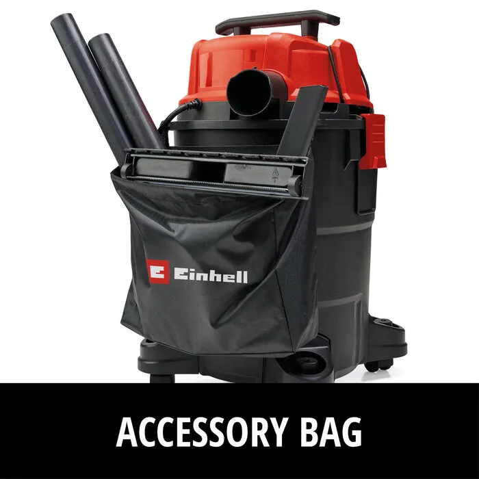Einhell Gereedschap Einhell TC-VC 2555 A – Nat-/Droogzuiger – 25L – 850W – Met stopcontactfunctie