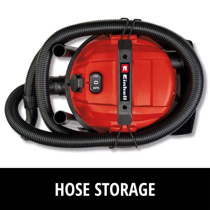 Einhell Gereedschap Einhell TC-VC 2555 A – Nat-/Droogzuiger – 25L – 850W – Met stopcontactfunctie