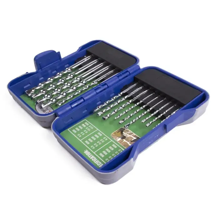 Benson Tools Benson Boorset 15-delig Steen – Hardcase – Carbon Steel