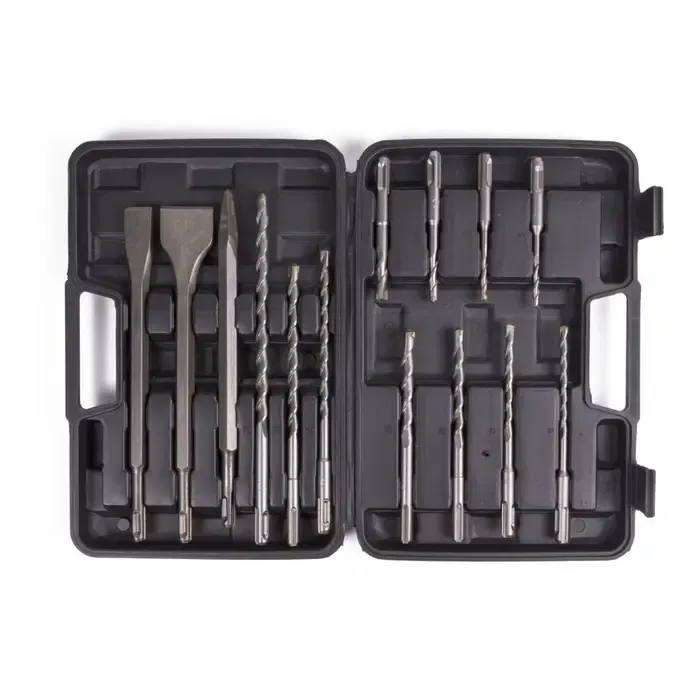 Benson Tools Benson Boorset SDS + Beitelset 14-delig – Complete Set voor Beton en Steen