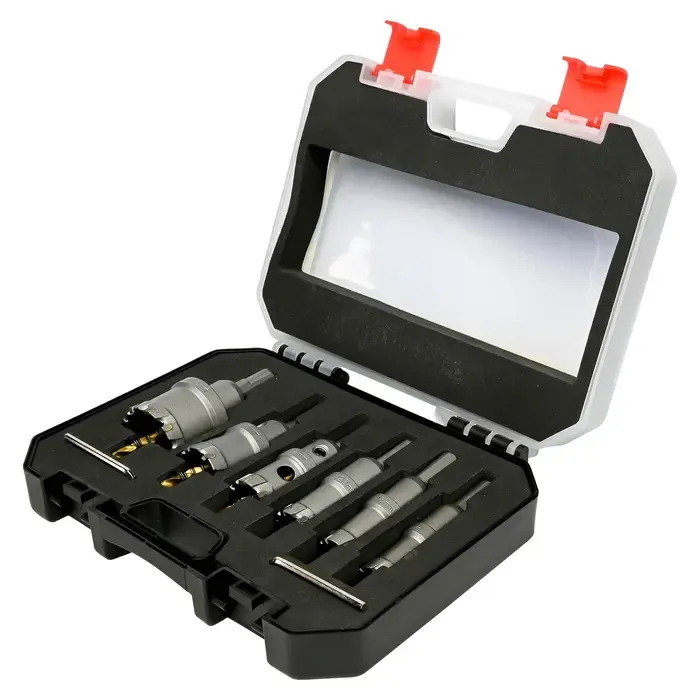 Benson Tools Benson Gatenzaagset RVS TCT 16-35 mm – 7-delig – Hardmetalen Zaagset