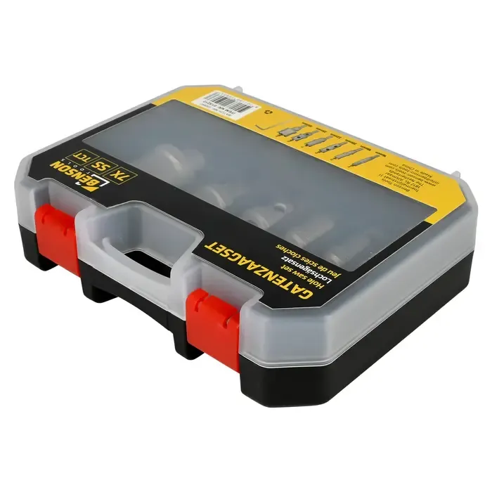 Benson Tools Benson Gatenzaagset RVS TCT 16-35 mm – 7-delig – Hardmetalen Zaagset