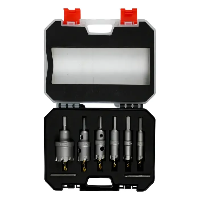 Benson Tools Benson Gatenzaagset RVS TCT 16-35 mm – 7-delig – Hardmetalen Zaagset