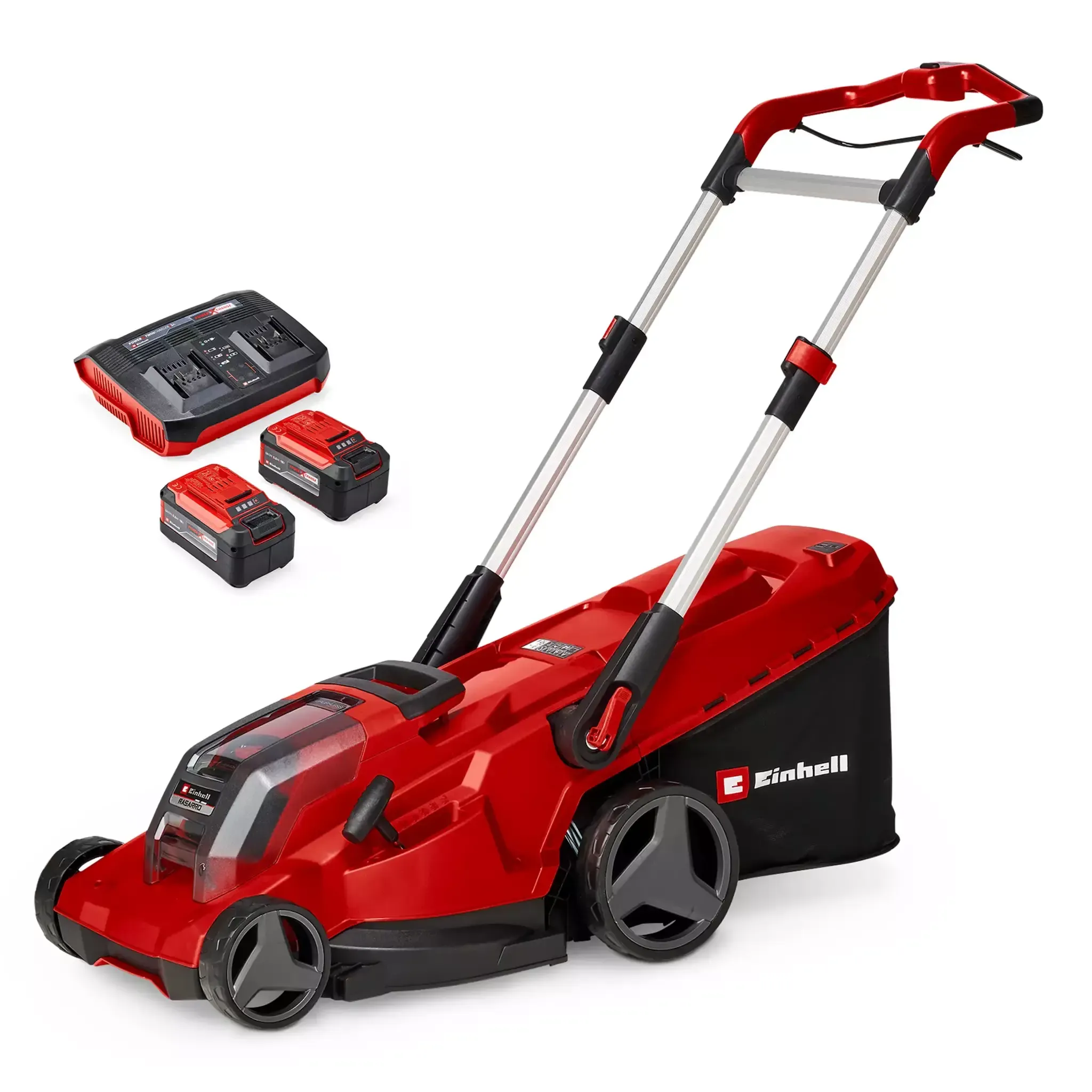 Einhell Gereedschap Einhell RASARRO 36/42 Li BL Kit (2x5,2Ah) Accu grasmaaier