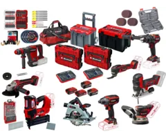 Einhell Gereedschap Einhell  PRO-SET 6 Professional Accu Combiset 27 delig