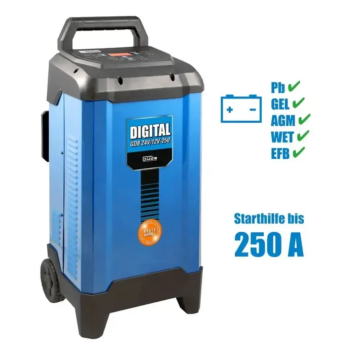 Güde Güde Batterijlader Digital GDB 24V/12V-250