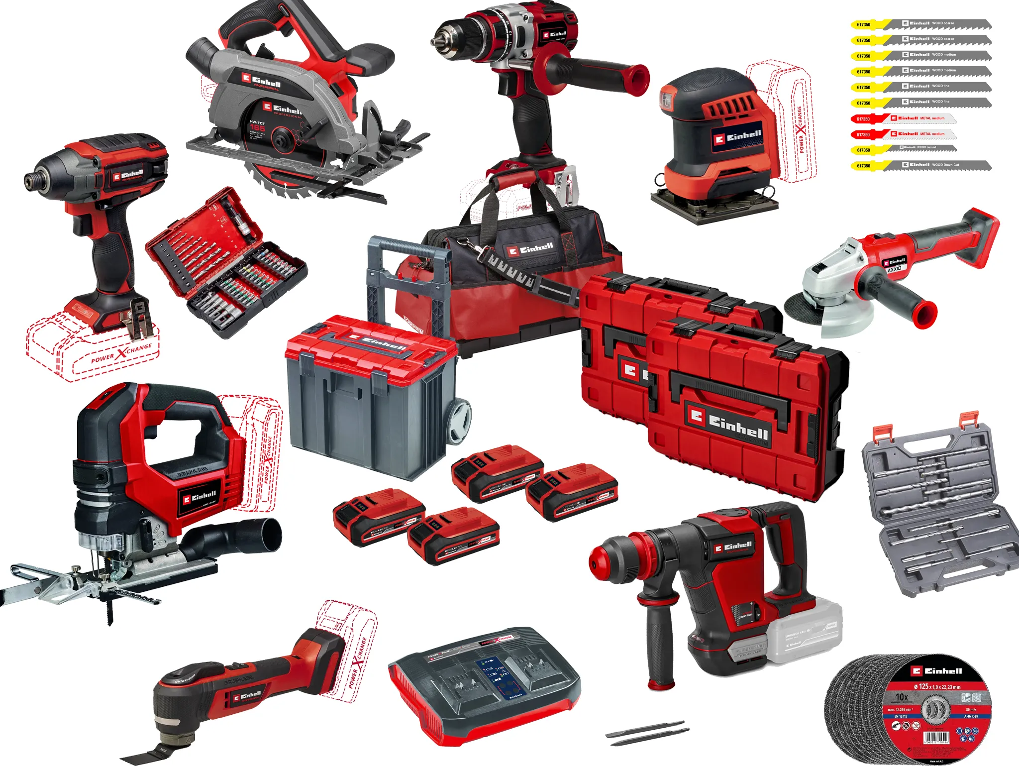 Einhell Gereedschap Einhell PRO-SET 2 - Professional