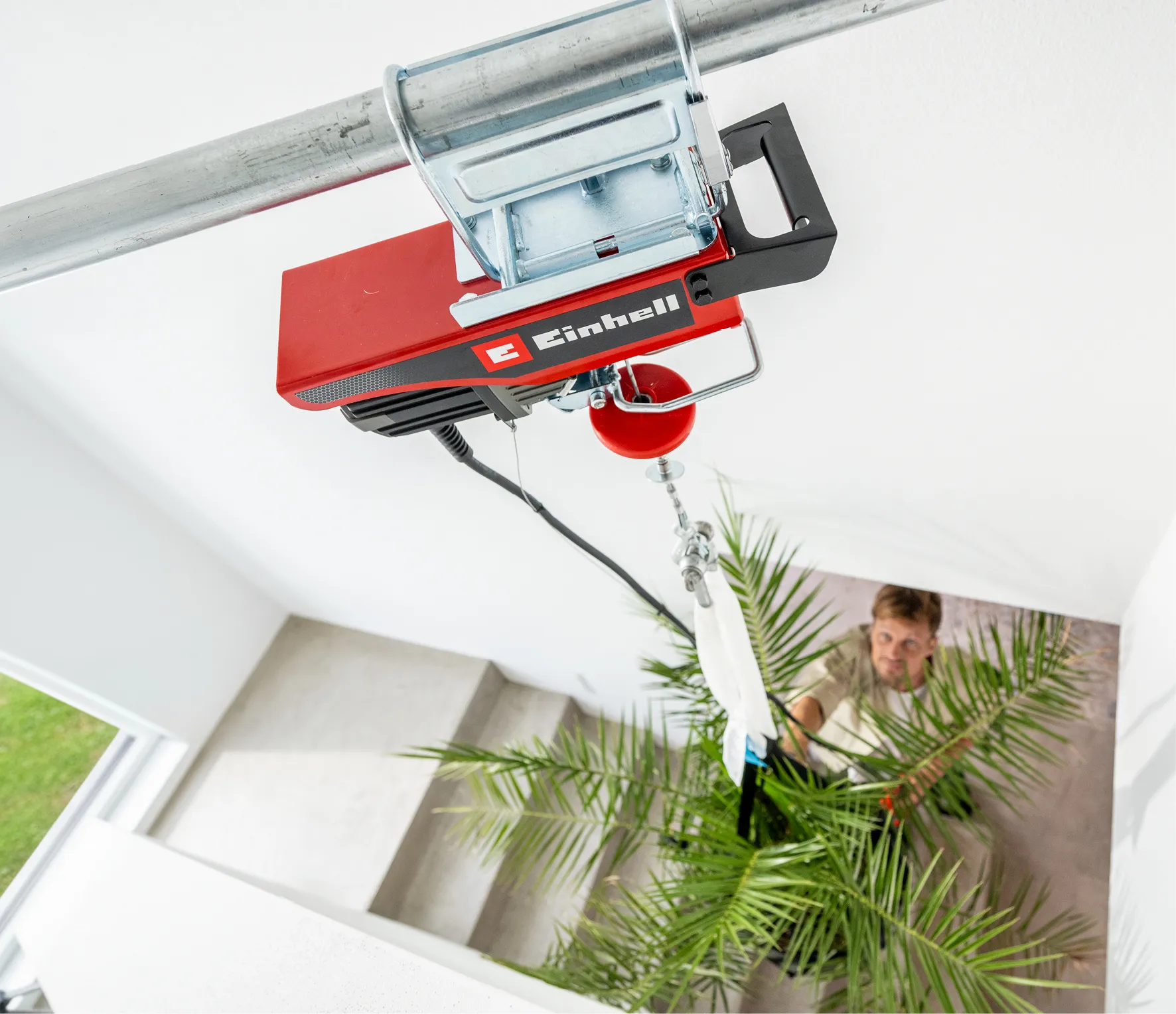 Einhell Gereedschap Einhell TE-EH 18/250 Li BL Solo – Accu Elektrische Takel Power X-Change