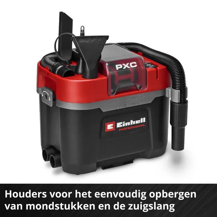 Einhell Gereedschap Einhell TP-VC 18/10 Li BL L-Solo – Accu Nat- en Droogzuiger Professional Power X-Change