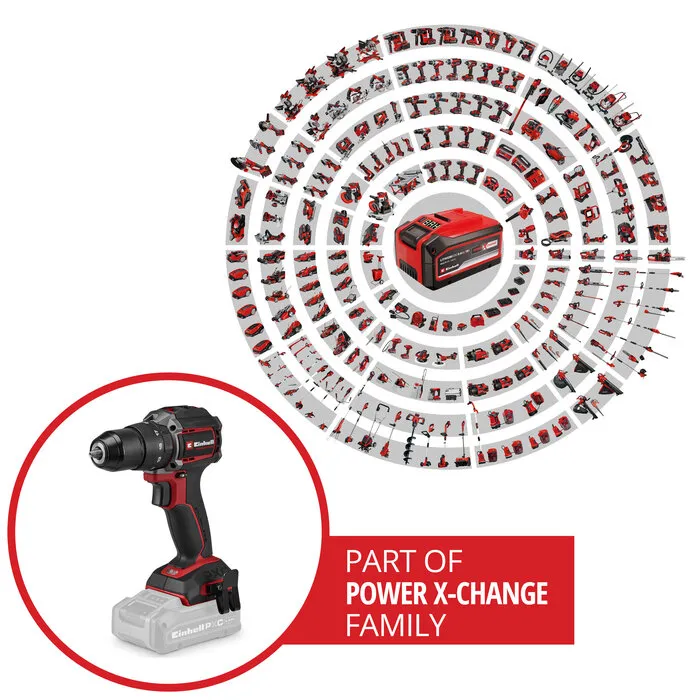 Einhell Gereedschap Einhell TP-CD 18/50-C Li-i BL Solo – Accu Klopboor-/Schroefmachine Professional Power X-Change