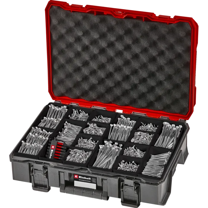 Einhell Gereedschap Einhell E-Case Schroevenassortiment 2445-delig