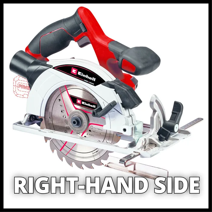 Einhell Gereedschap Einhell TE-CS 18/165-1 Li Solo Accu-handcirkelzaag - 2e KEUS