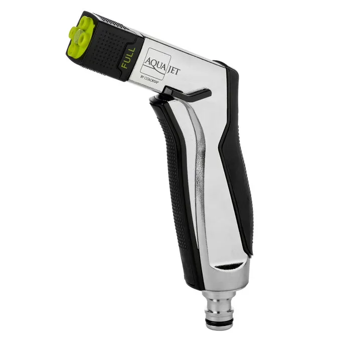 AquaJet Colortap AquaJet 441 Metalen Tuinspuit met 4 Sproeistanden