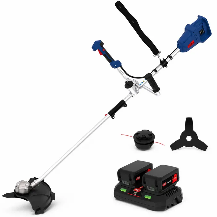 Güde Güde FS 36-302-30 Accu Bosmaaier - 18V E³  Inclusief (2x)Accu & lader