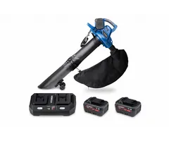 Hyundai Hyundai 40V 3-in-1 Accu Bladblazer KIT – Inclusief 2x 4,0Ah Accu en Duo-lader