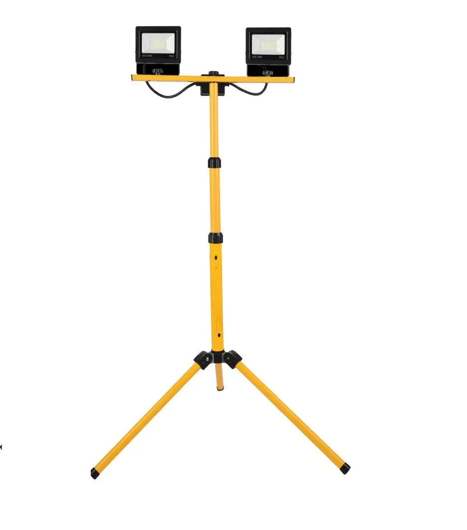 Höfftech LED Werklamp 2 × 20 W met telescopisch statief 1,5 meter