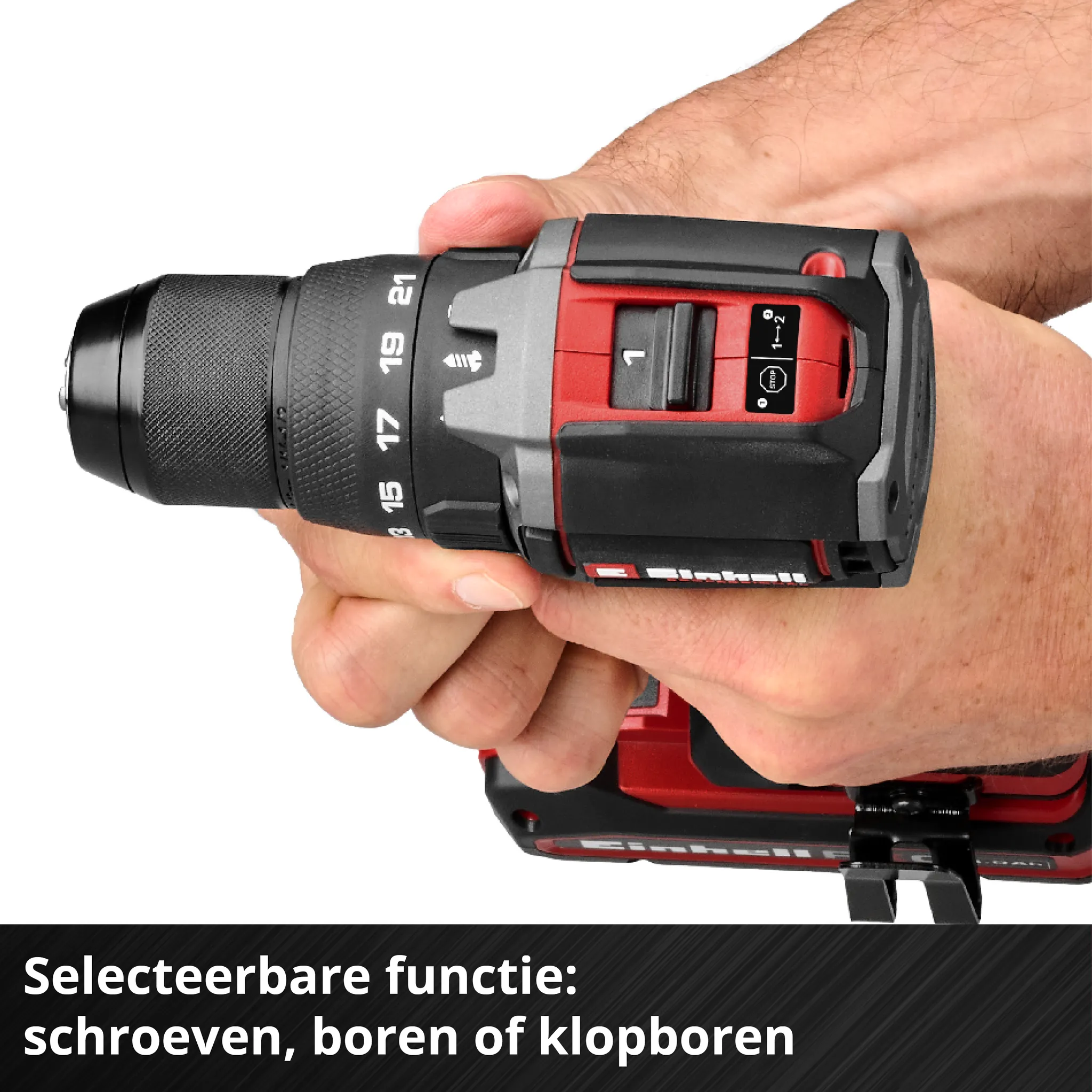 Einhell Gereedschap TP-CD 18/70-C Li-i BL Solo - PROFESSIONAL Accu Klopboor-/Schroefmachine - Power X-Change
