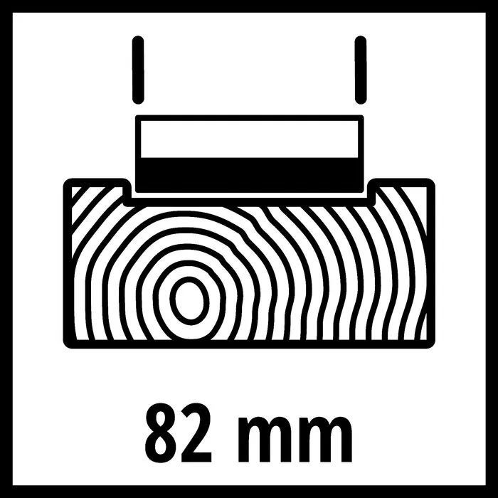 Einhell Gereedschap Einhell Elektrische Schaaf TC-PL 800 – 800W | 82 mm | 2 mm Schaafdiepte