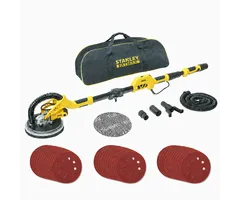 Stanley Stanley SFMEE500S Langnek Schuurmachine - Incl 30x schuurschijven