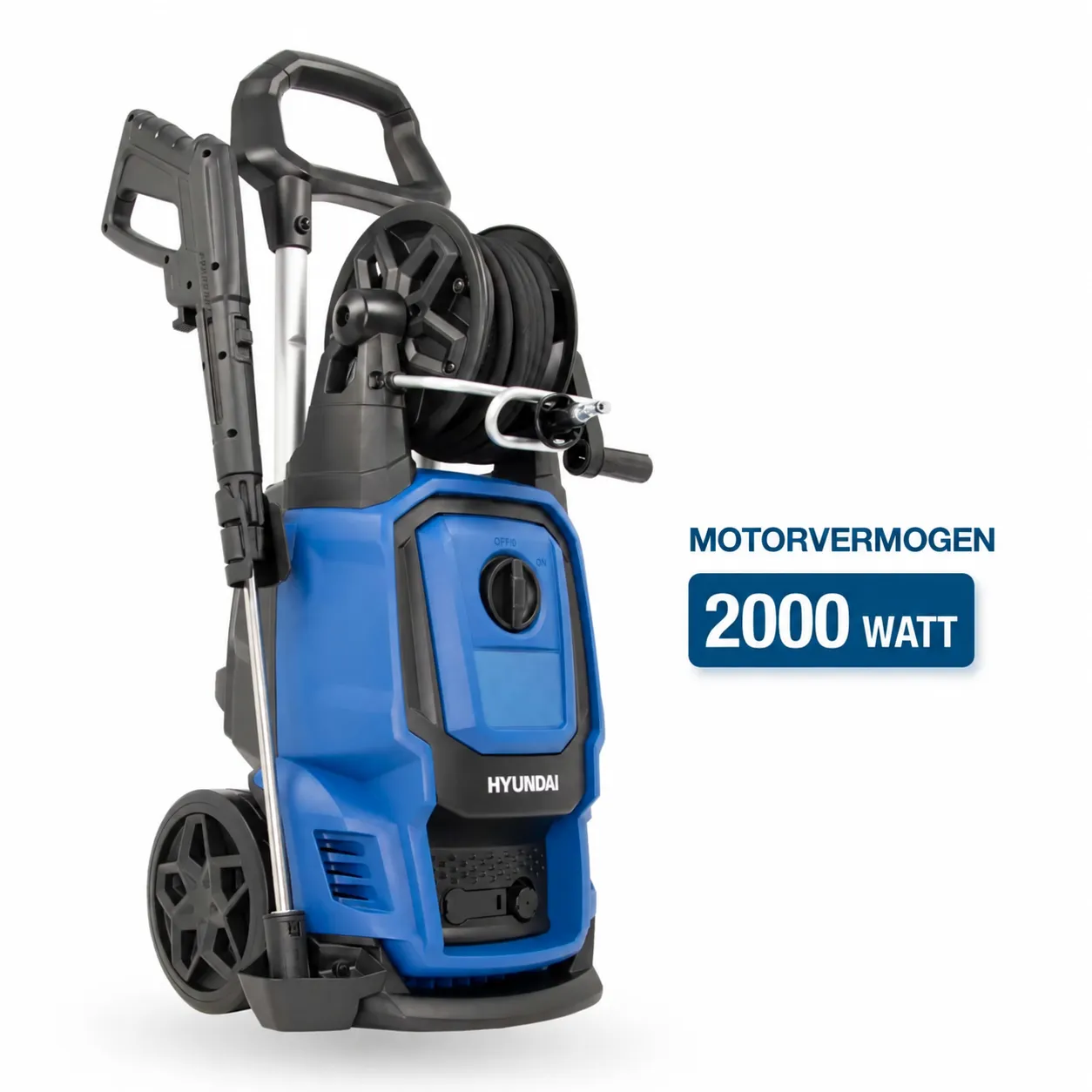 Hyundai Hyundai 2000 Watt Elektrische Hogedrukreiniger – 160 Bar HPW2000CE