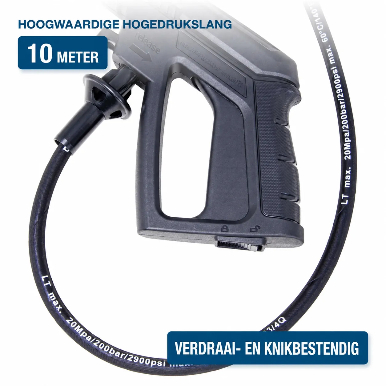 Hyundai Hyundai 2000 Watt Elektrische Hogedrukreiniger – 160 Bar HPW2000CE