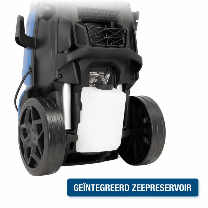 Hyundai Hyundai 2400 Watt Elektrische Hogedrukreiniger – 195 Bar, Remote Control en Slanghaspel | HPW2400CRE