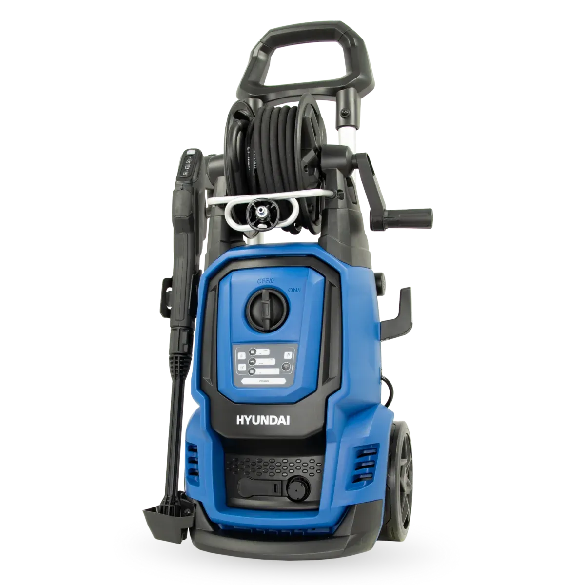 Hyundai Hyundai 2400 Watt Elektrische Hogedrukreiniger – 195 Bar, Remote Control en Slanghaspel | HPW2400CRE