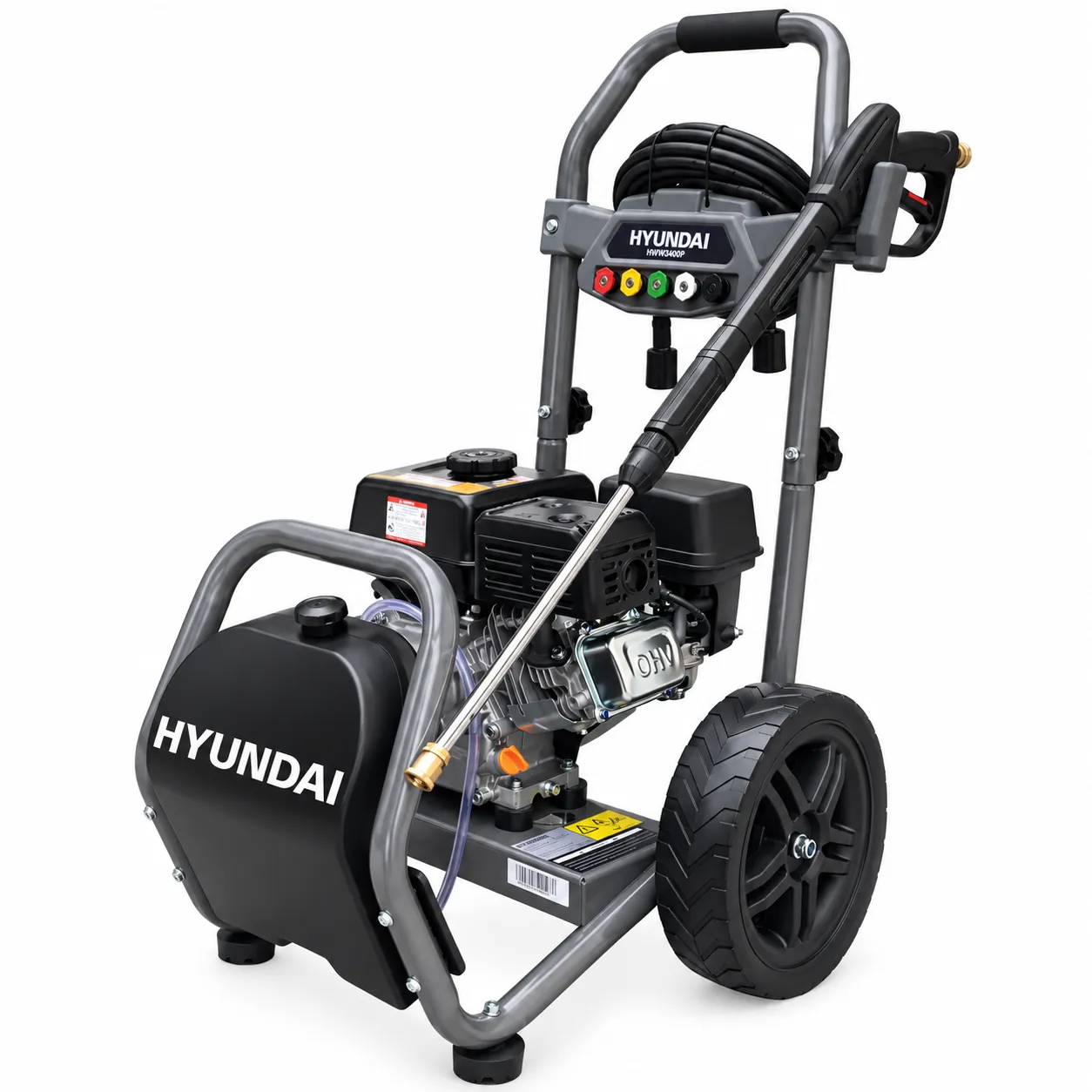 Hyundai Hyundai HYW3400P Benzine Hogedrukreiniger 234 bar – 209 cc – 9 l/min