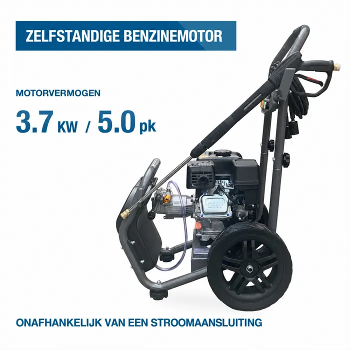 Hyundai Hyundai HYW3400P Benzine Hogedrukreiniger 234 bar – 209 cc – 9 l/min