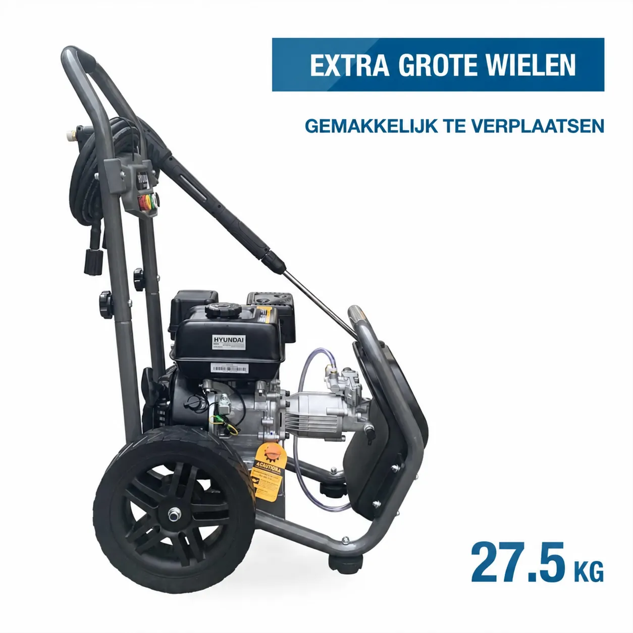 Hyundai Hyundai HYW3400P Benzine Hogedrukreiniger 234 bar – 209 cc – 9 l/min