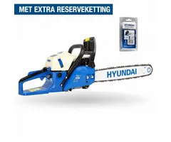Hyundai Hyundai CS6220G Benzine Kettingzaag 61,5 cc – 50 cm – 3,9 pk