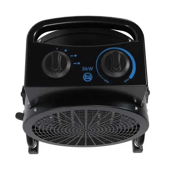 Güde GÜDE Keramische Kachel GH 3000 K – 3000 W, 2 warmtestanden en thermostaat
