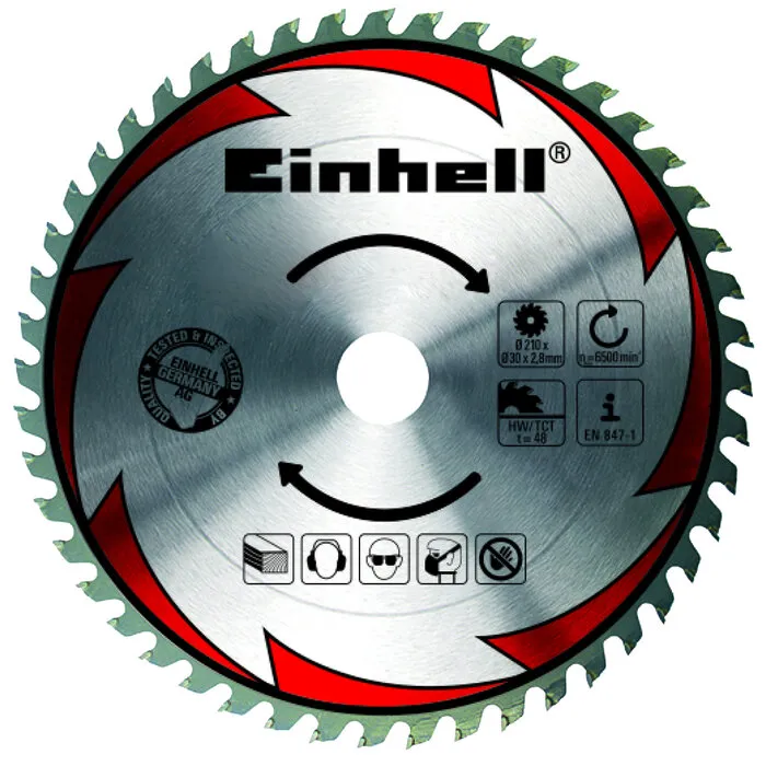 Einhell Gereedschap Einhell TE-SM 2534 Dual Trek-, Afkort- en Verstekzaag – 1800 W