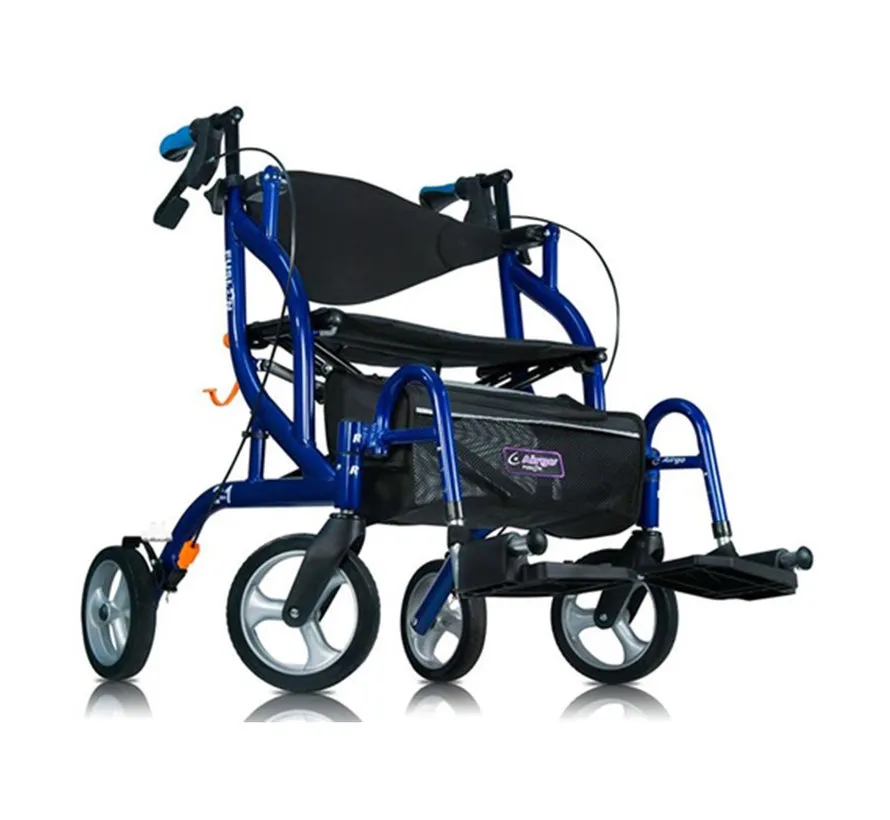 Fusion rollator en rolstoel in een (9,5 kg)