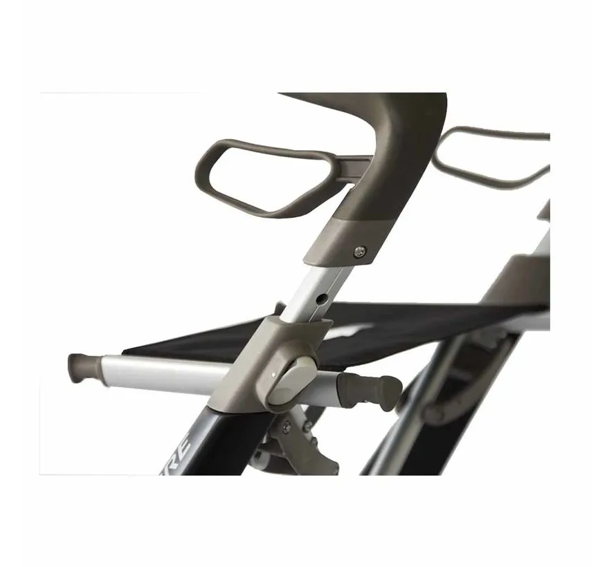 Carbon rollator Ultralight Comfort met Weekendtas (4,8 kg)