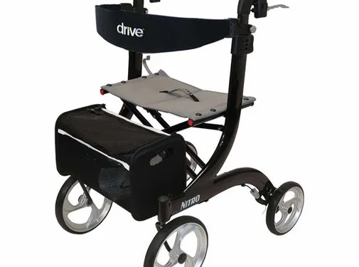 Drive Lichtgewicht Rollator Nitro Zwart (7 kg)