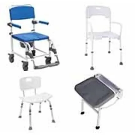 Overzicht Douchestoelen