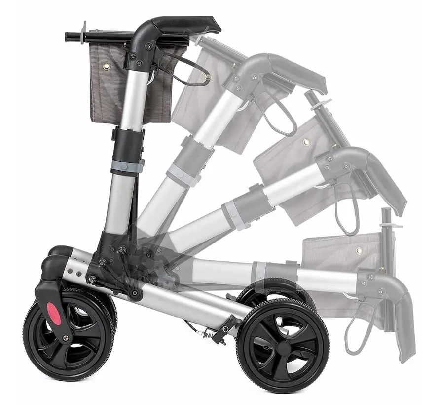 Lichtgewicht rollator Track 4.0 (7,4 kg)