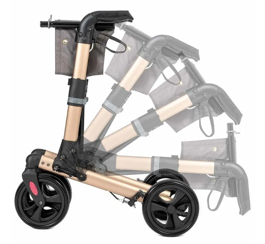 Lichtgewicht rollator Track 4.0 (7,4 kg)
