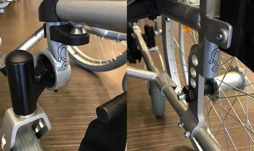 Rolstoel geschikt voor taxivervoer - Voorzien van ISO 7176-19 crashtest