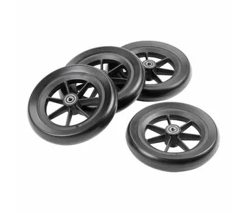 Set softwielen voor rollators