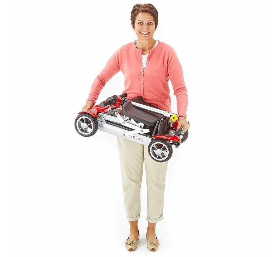 MLite  Lichtgewicht Opvouwbare Scootmobiel (17,9 kg)