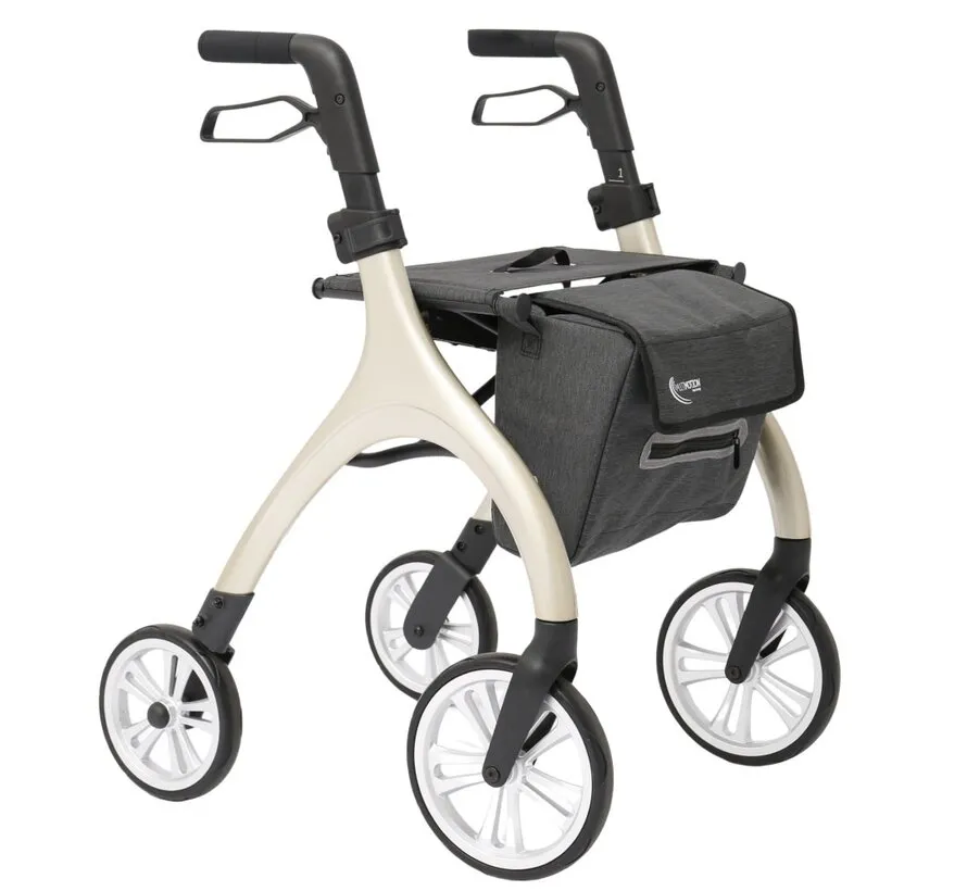 Curve lichtgewicht rollator met softwielen