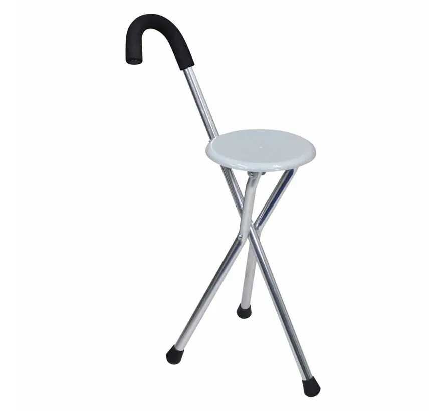 Wandelstok met uitklapbaar zitje (Buitenkansje)