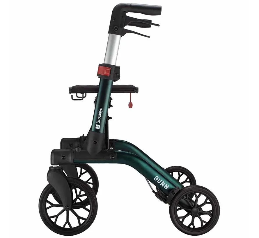 Rollator Brooklyn dubbel opvouwbaar met zachte banden