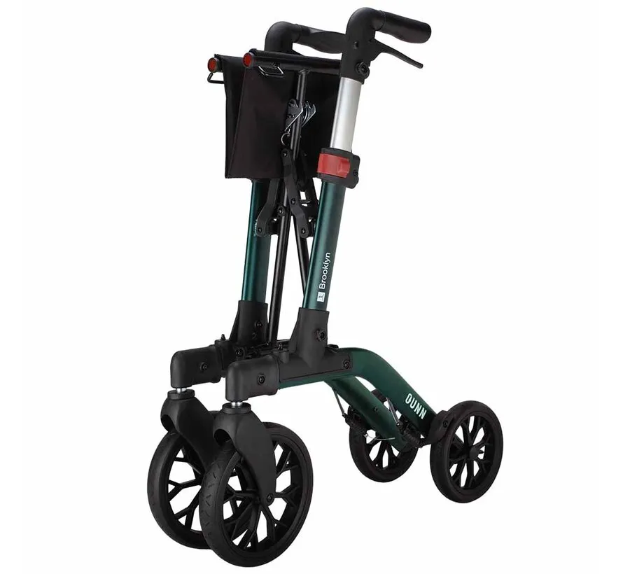 Rollator Brooklyn dubbel opvouwbaar met zachte banden