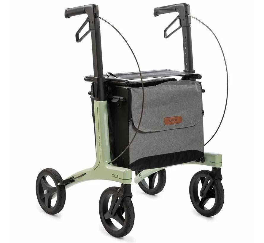Air carbon rollator